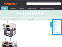 Tablet Screenshot of es.torchsmt.com